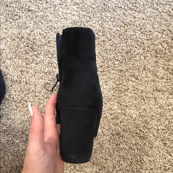 ASOS Black Suede Ankle Booties - Picture 3 of 4